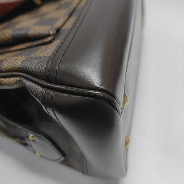 KNIGHTSBRIDGE Damier Ebene Coated Canvas Brown