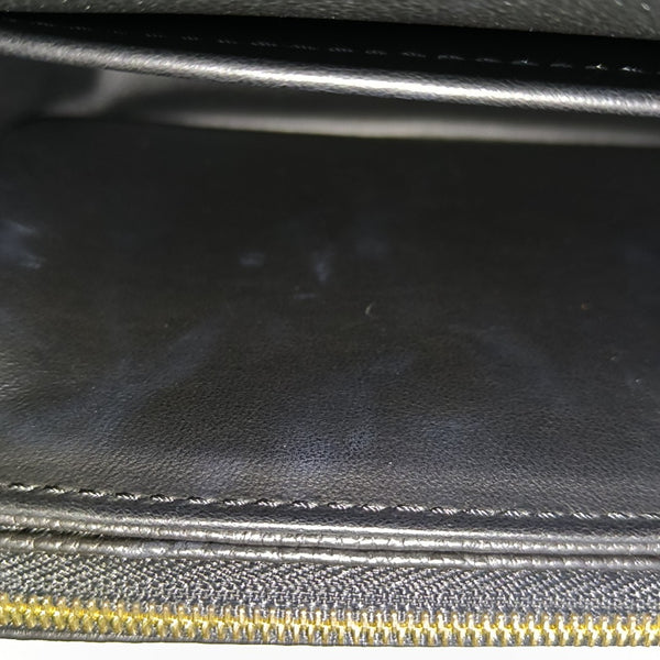 MARCEAU Monogram Calfskin Black