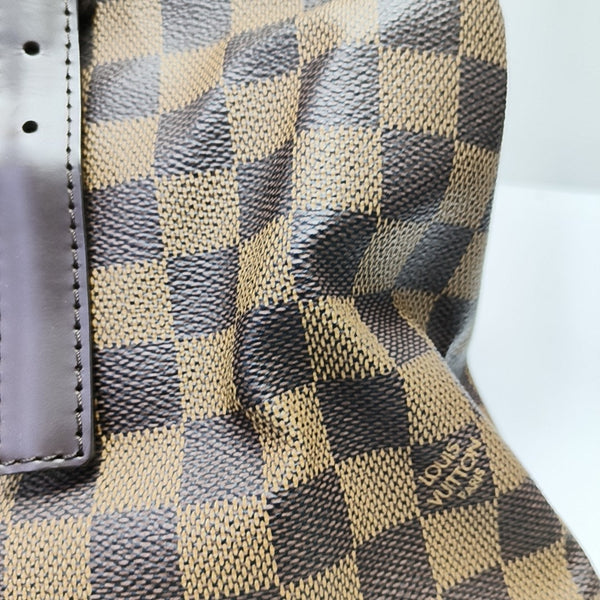 CHELSEA Damier Ebene Coated Canvas Brown