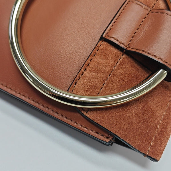 Faye Small Calfskin Brown