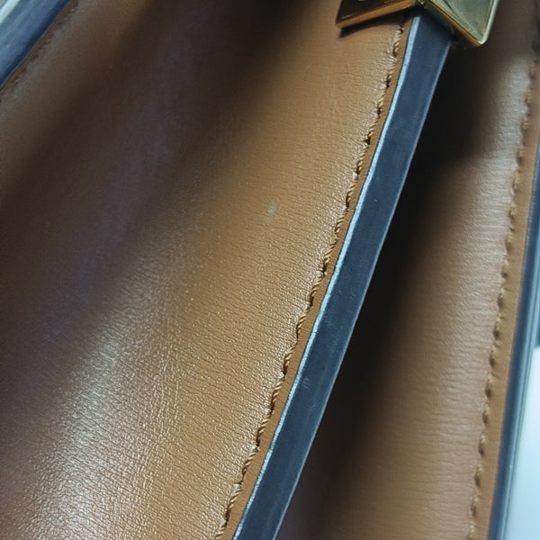 DAUPHINE Mini Monogram Coated Canvas Brown