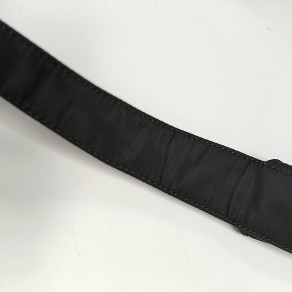 Nylon Shoulder Bag Black