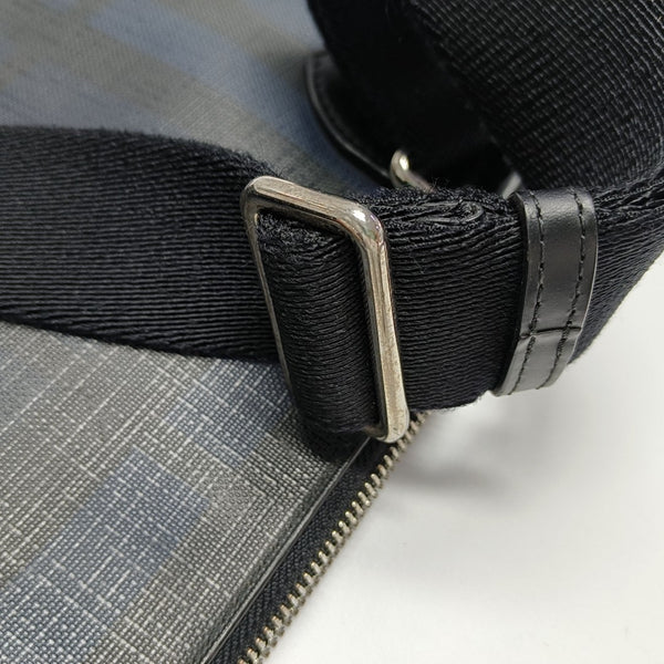 London Coated Canvas Blue