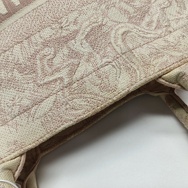 Book Tote Medium Canvas Pink