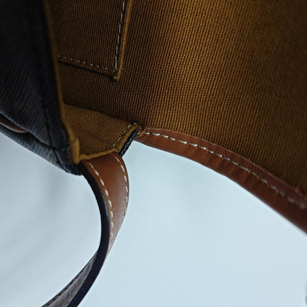 BESACE Coated Canvas Brown