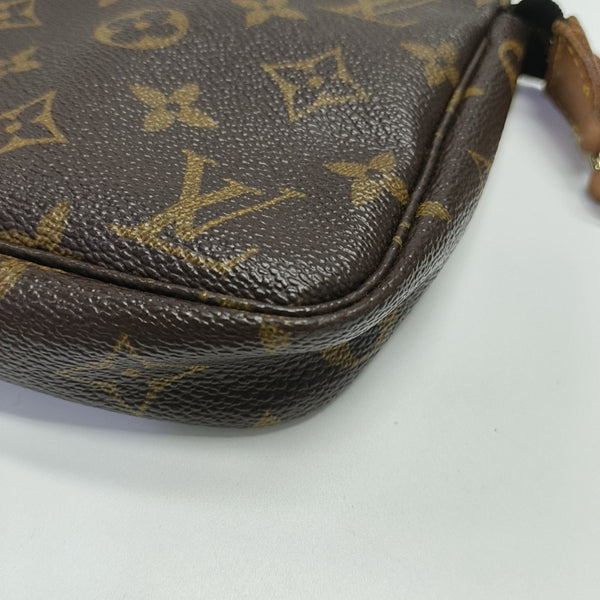 ACCESSOIRES Monogram Coated Canvas Brown