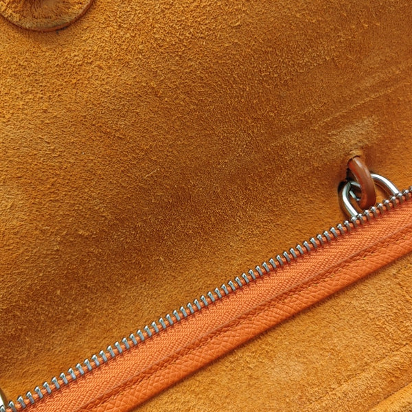 BELT Micro Calfskin Orange