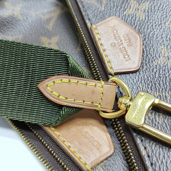 MULTI Monogram Coated Canvas Brown