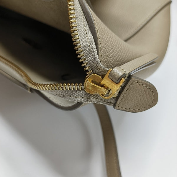 BELT Nano Calfskin Gray