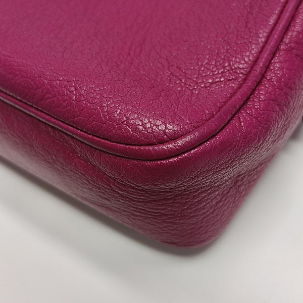 Calfskin Shoulder Bag Red