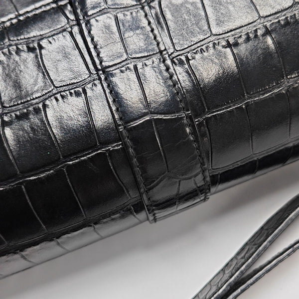 Sharp Calfskin Black
