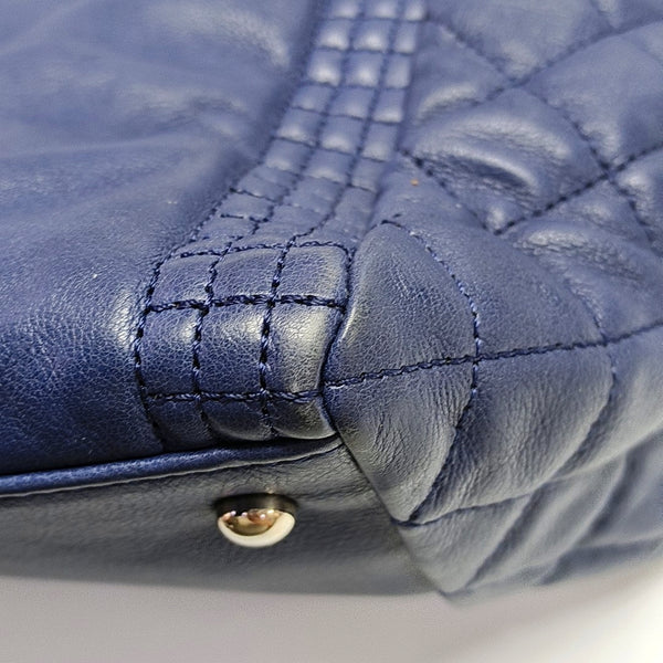 Quilted Calfskin Blue