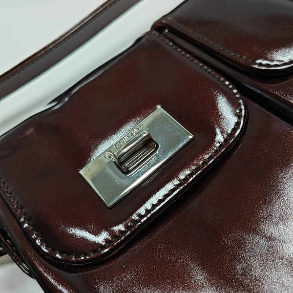 Calfskin Shoulder Bag Red