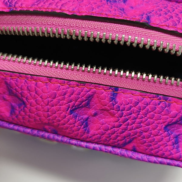 SOFT TRUNK Mini Calfskin Blue