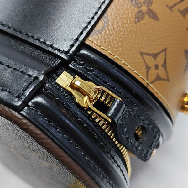 CANNES PM Monogram Coated Canvas Brown