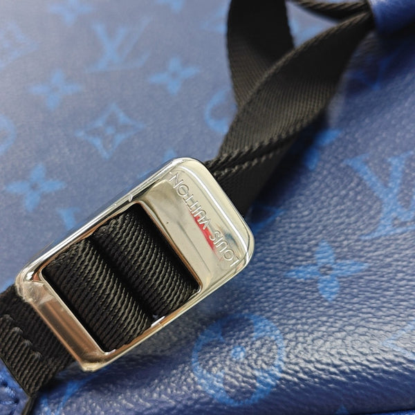 OUTDOOR PM Monogram Coated Canvas Blue