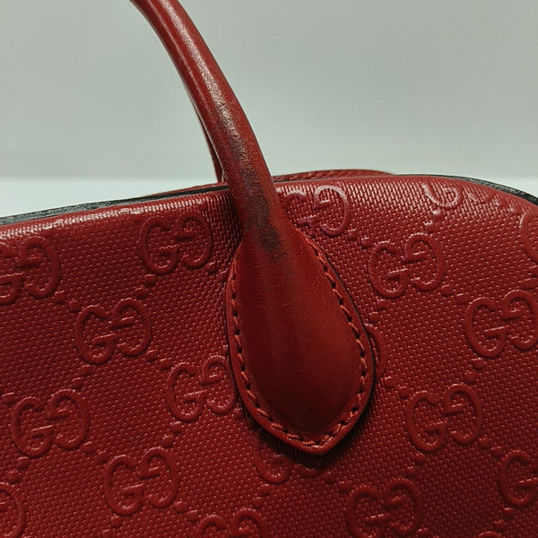 Microguccissima Calfskin Red