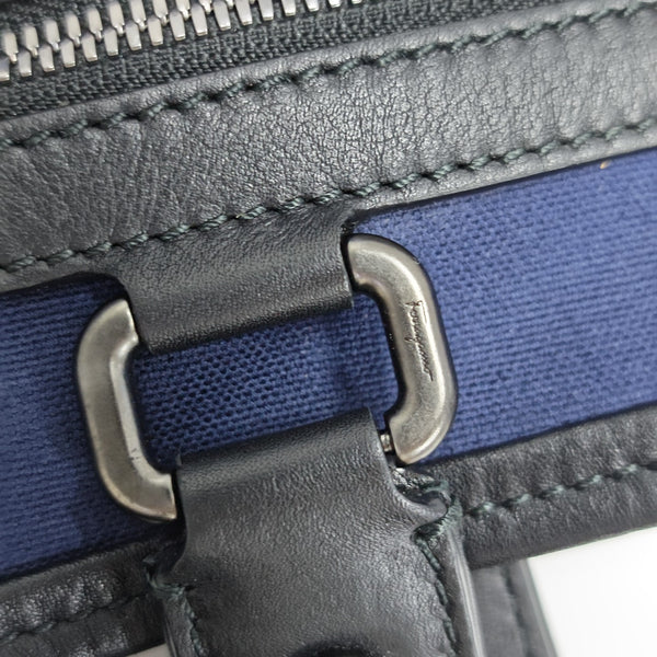 Canvas Shoulder Bag Blue