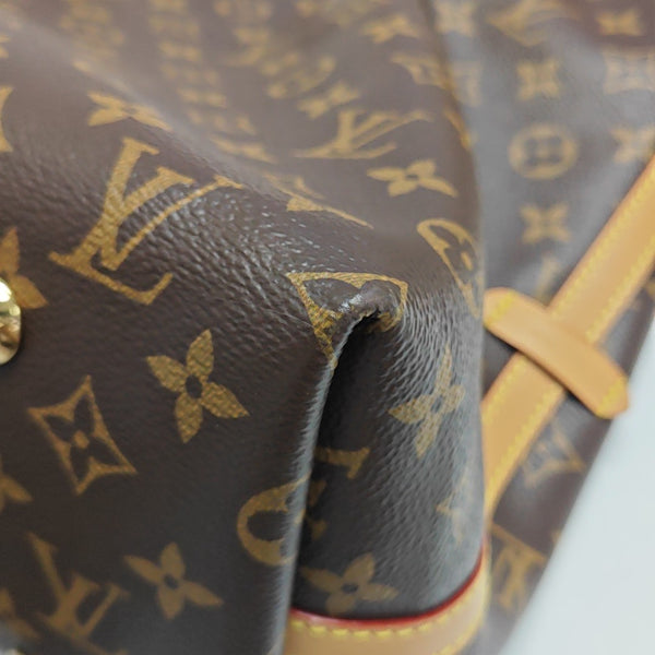 CARRYALL MM Monogram Coated Canvas Brown