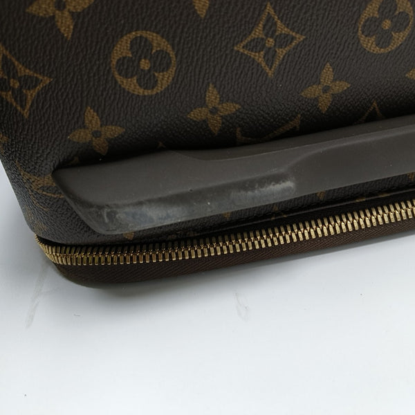 PEGASE 65 Monogram Coated Canvas Brown