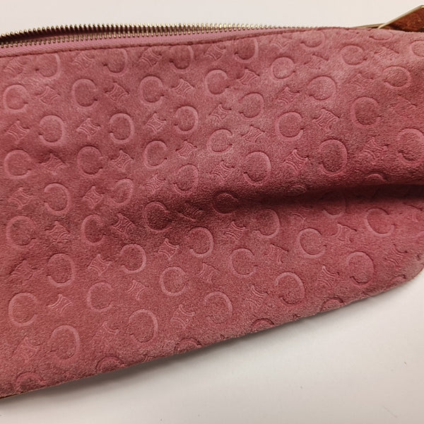 Suede Shoulder Bag Pink
