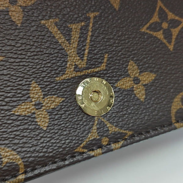 Lily Monogram Coated Canvas Brown