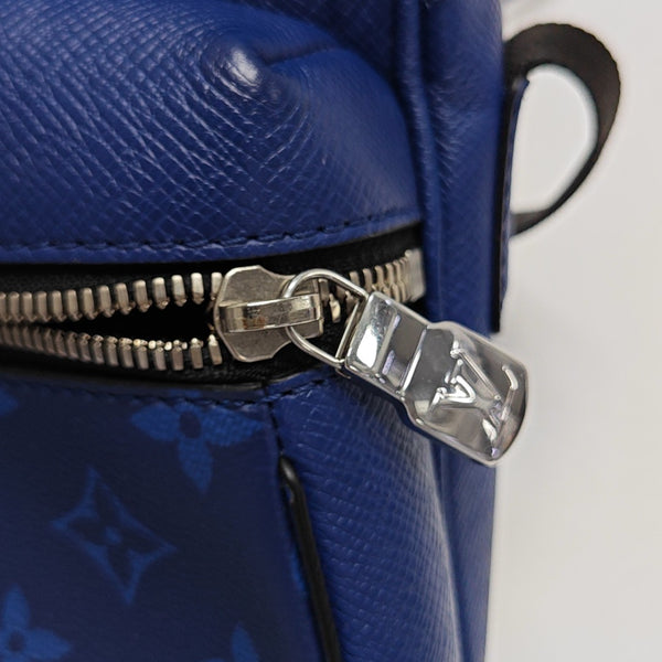 OUTDOOR PM Monogram Coated Canvas Blue