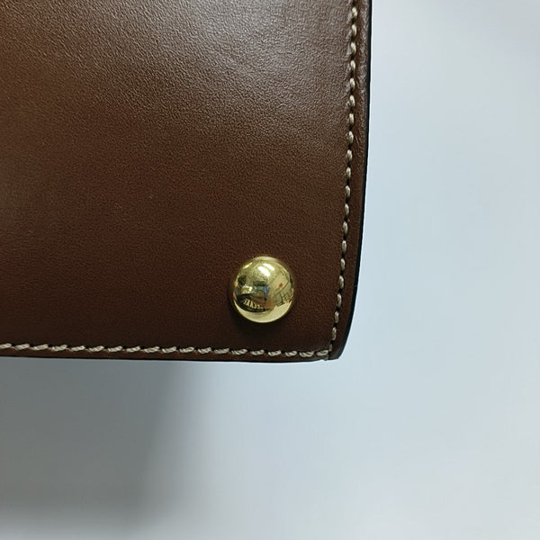 Padlock Small Monogram Coated Canvas Beige