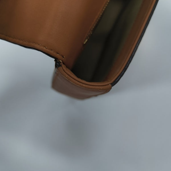 Viktor Visetos Small Monogram Coated Canvas Brown