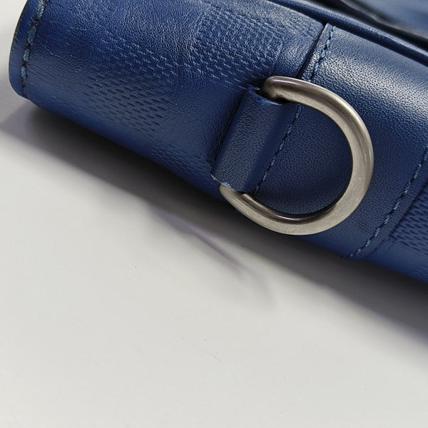 TADAO PM Damier Calfskin Blue