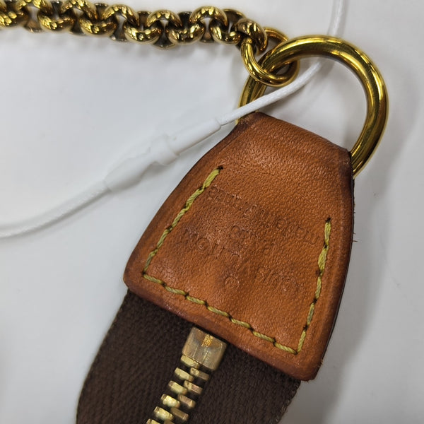 EVA Monogram Coated Canvas Brown