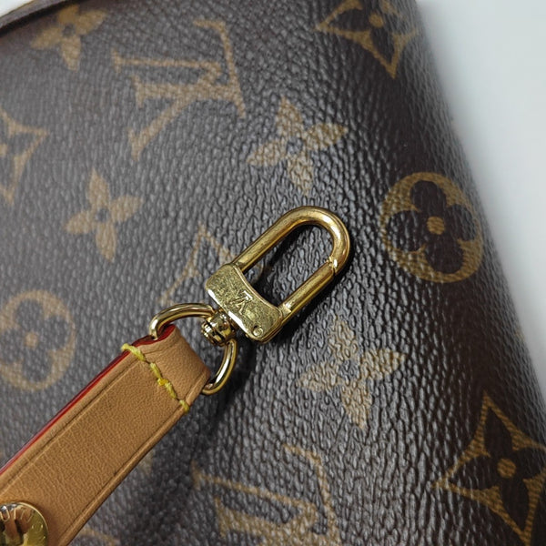 IVY Monogram Coated Canvas Brown