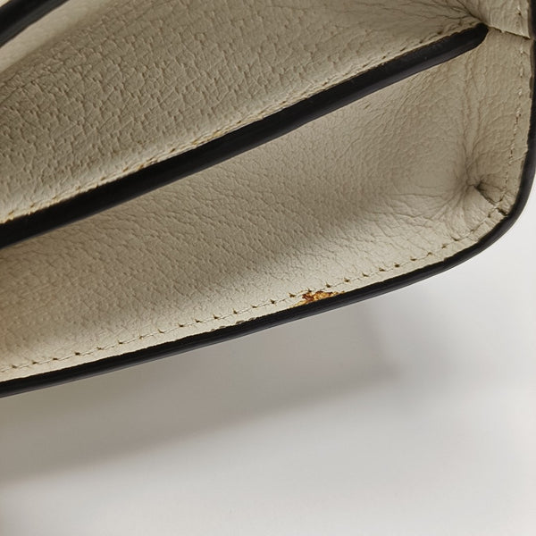Ophidia Small Calfskin White