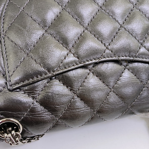 2.55 225 (small) Quilted Calfskin Gray