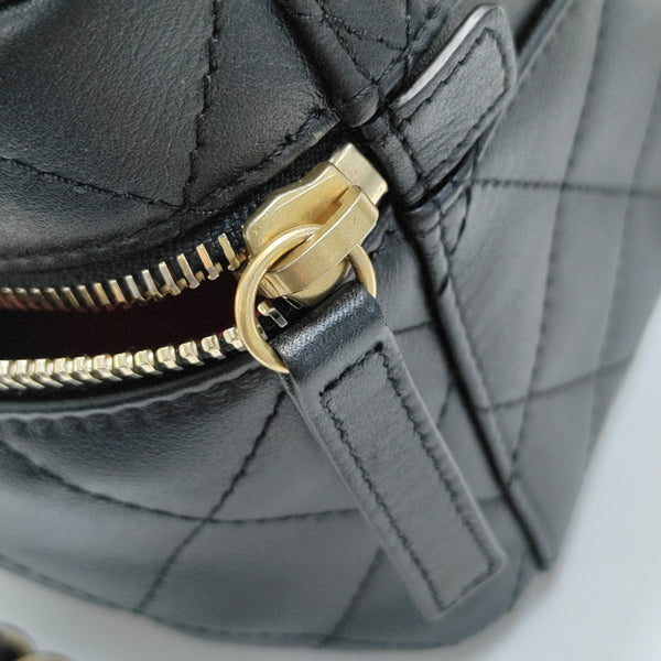Quilted Calfskin Black