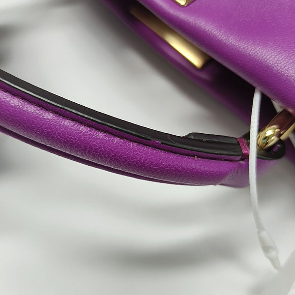 Peekaboo Mini Sheepskin Purple