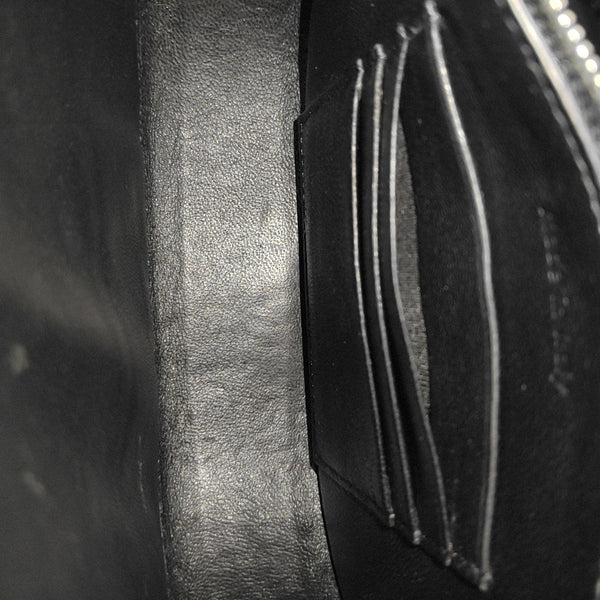 TROTTEUR Small Calfskin Black