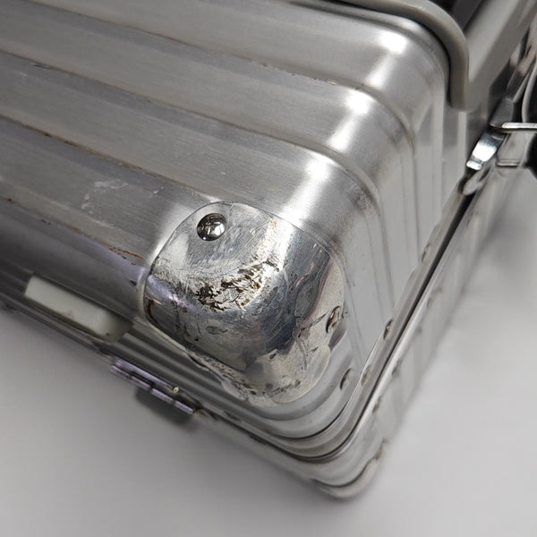 Special Material Luggage Silver