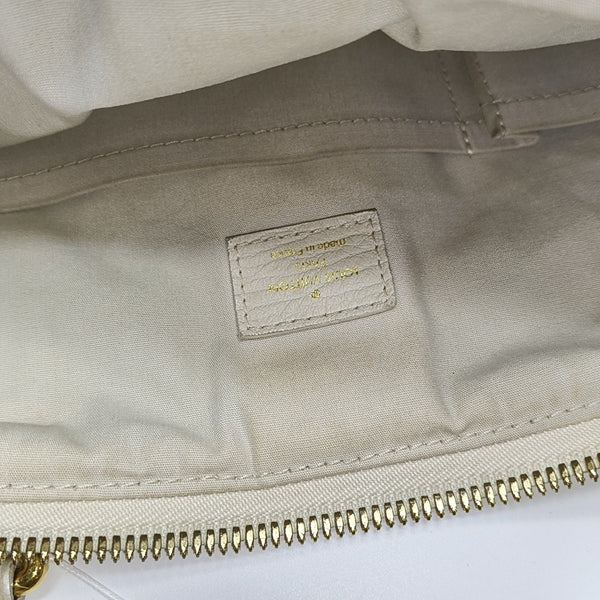 CROISETTE SAC MARINA Monogram Canvas White