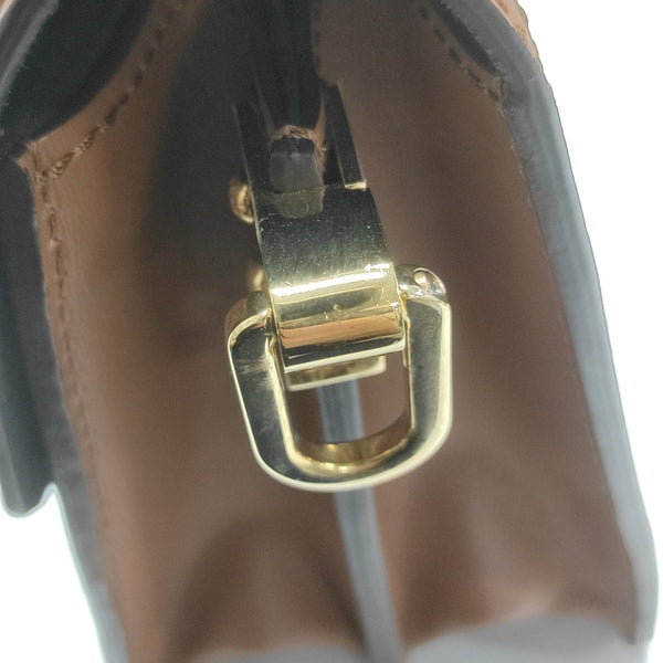 DAUPHINE Mini Monogram Coated Canvas Brown