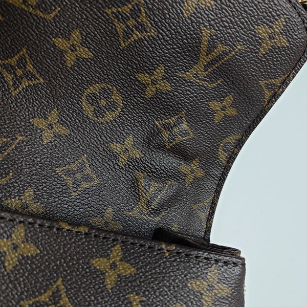 MÉTIS MM Monogram Coated Canvas Brown