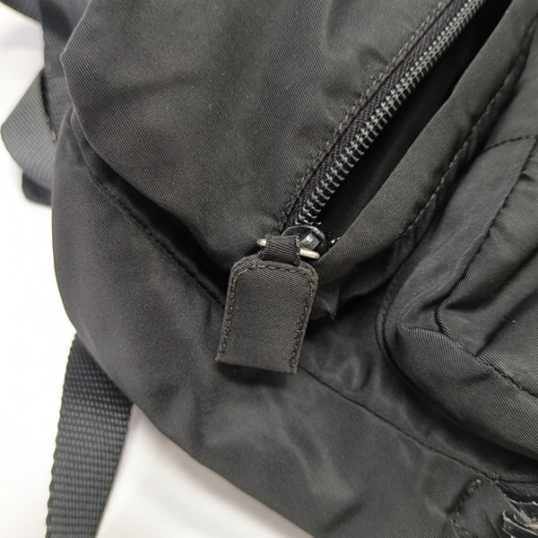 Nylon Backpack Black