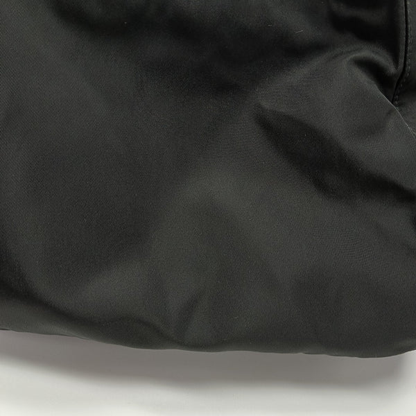 Nylon Shoulder Bag Black