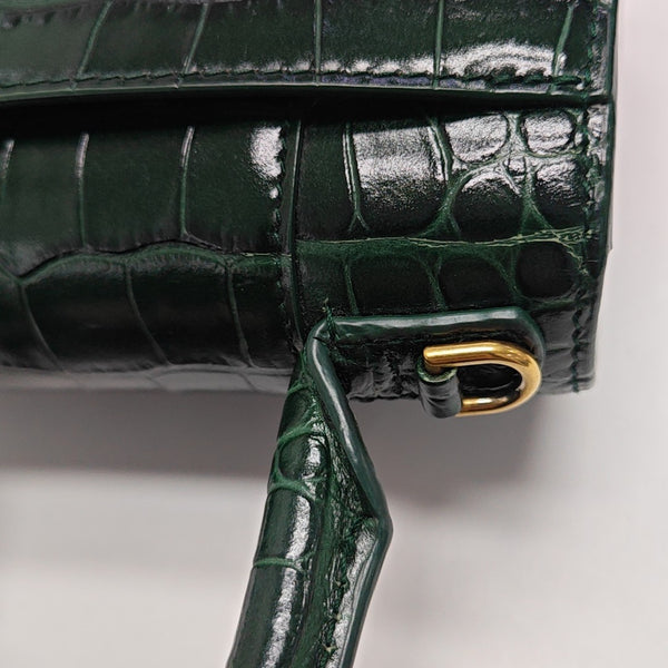 Hourglass XS Calfskin Green