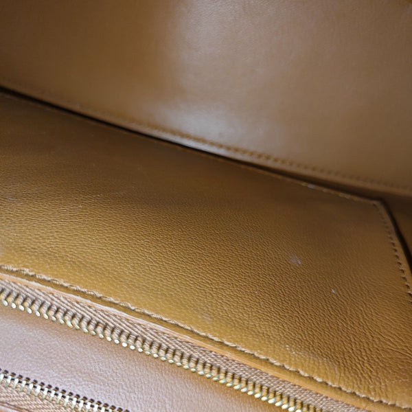 Hourglass Small Quilted Calfskin Brown