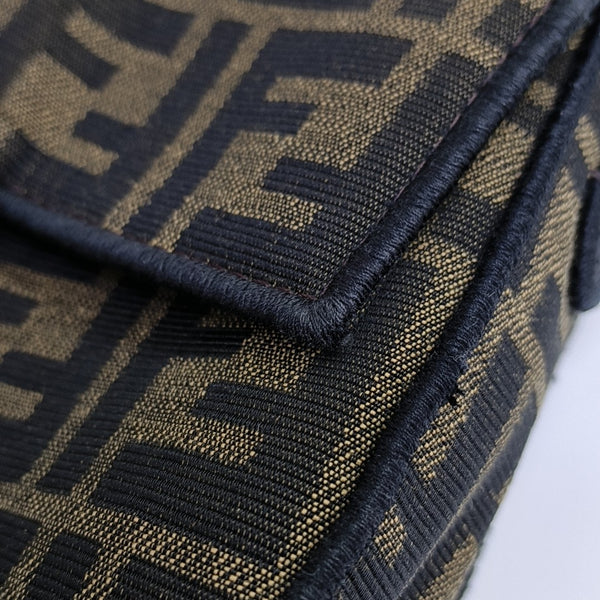 Baguette Mini Fabric Brown