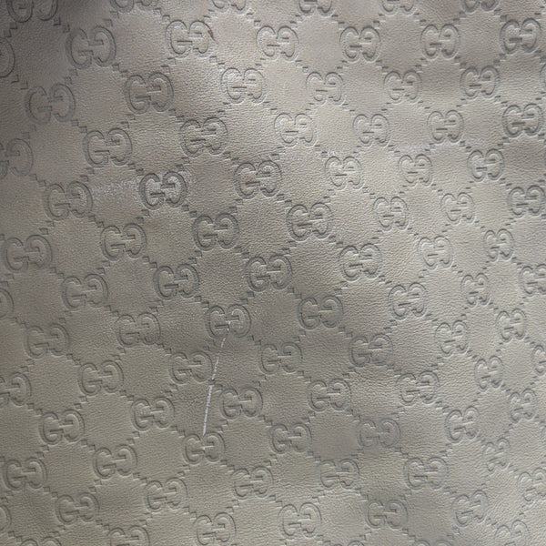 Monogram Calfskin Tote Bag Beige
