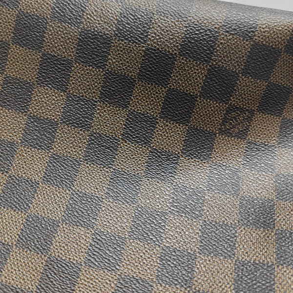 RIVINGTON Damier Ebene Coated Canvas Brown