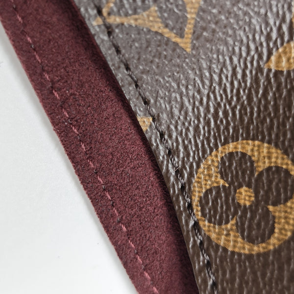 ALL IN Monogram Coated Canvas Brown