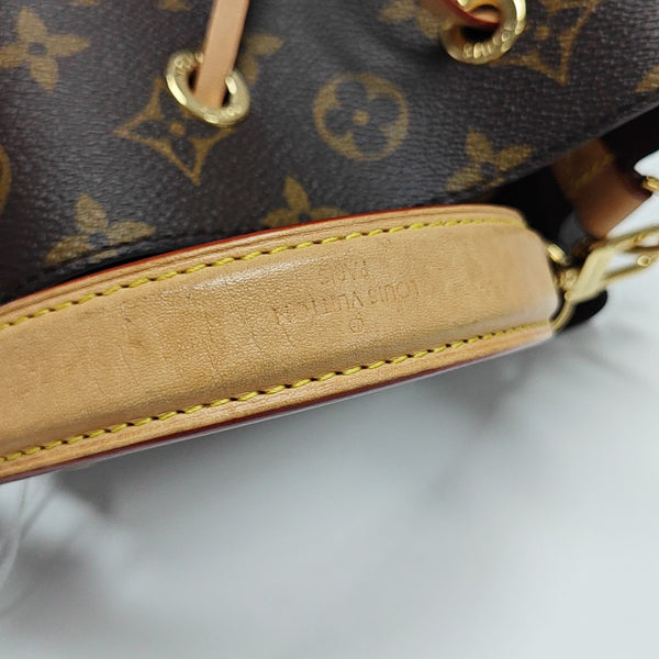 NÉONOÉ BB Monogram Coated Canvas Brown